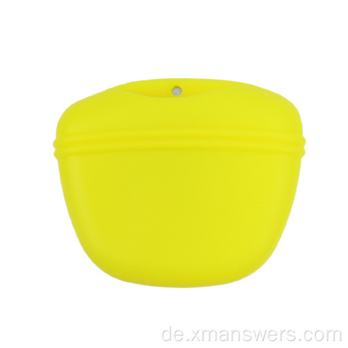 Benutzerdefinierte Silikon-Hundefutter-Bagstraining-Taille-Tasche